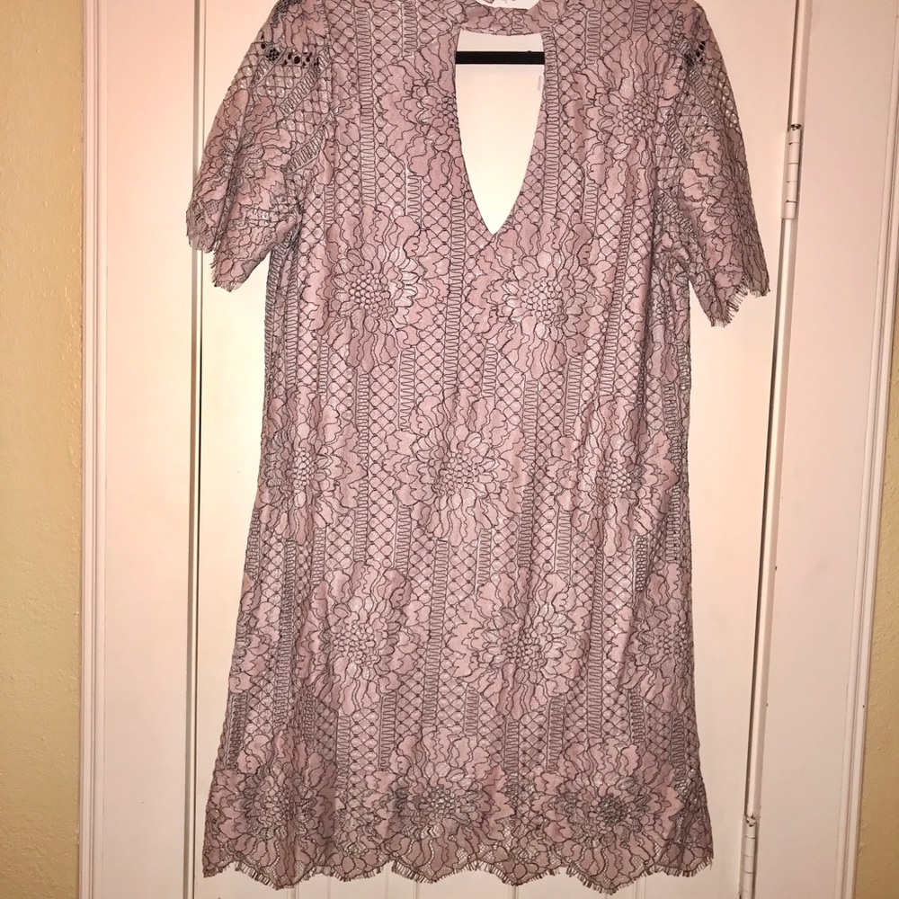 Mini shift dress